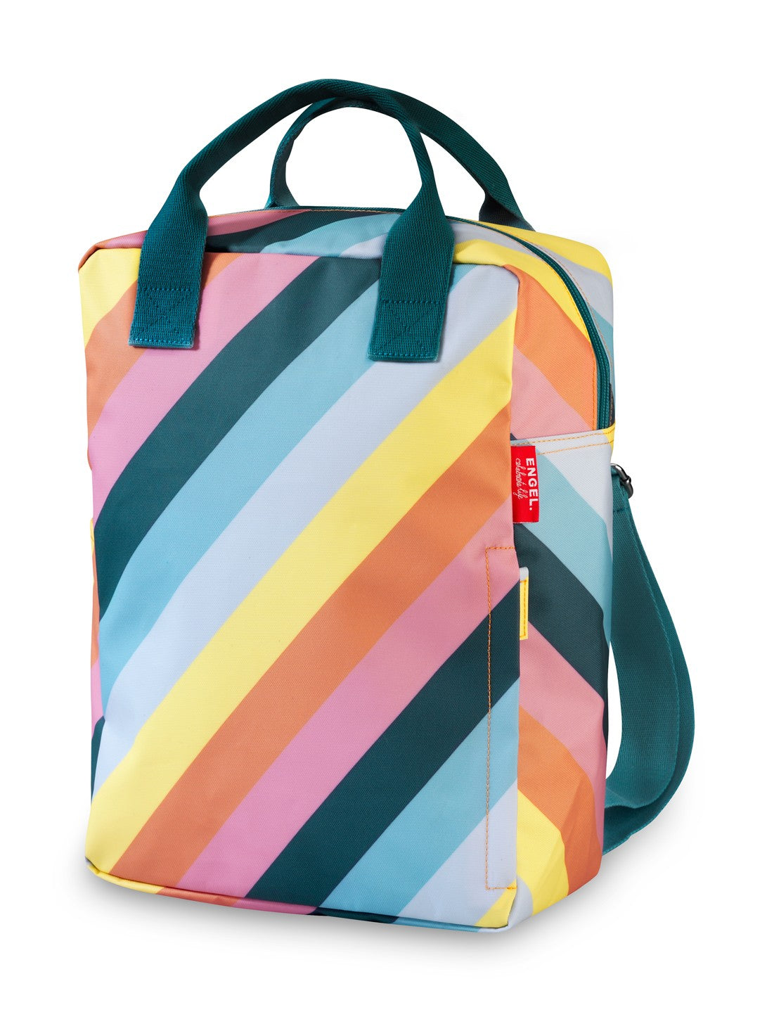 Backpack large 'Stripe Rainbow'