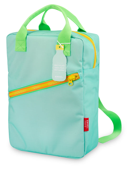Backpack large 'Zipper Blue'
