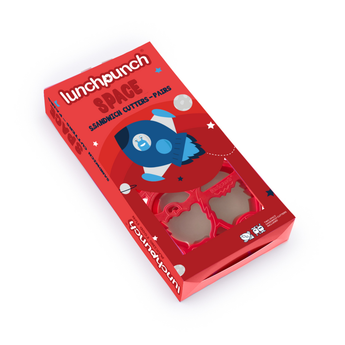 Lunch Punch Sandwich Cutter Set - Space