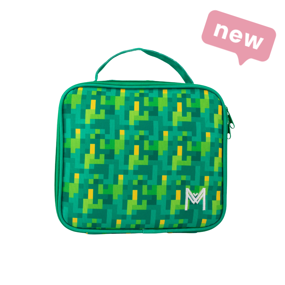 MONTIICO MEDIUM INSULATED LUNCH BAG - PIXELS
