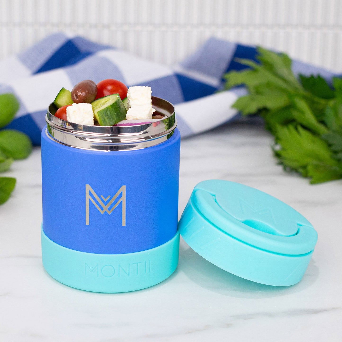 MONTIICO INSULATED FOOD JAR - BLUEBERRY