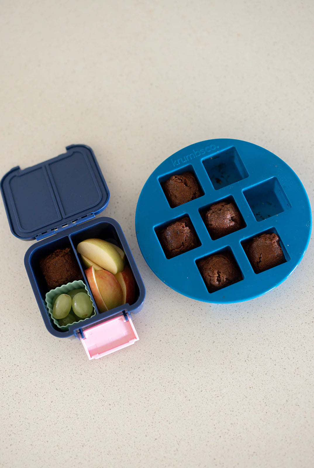 Krumbsco Lunchbox Bites - Round - Brownie