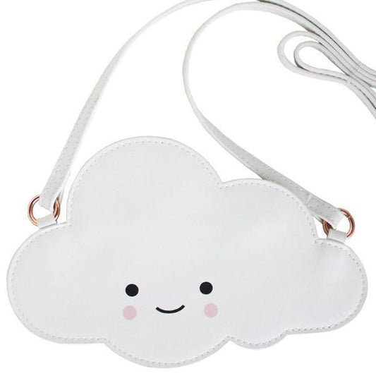 Little Cross Body Shoulder Bag - White Cloud