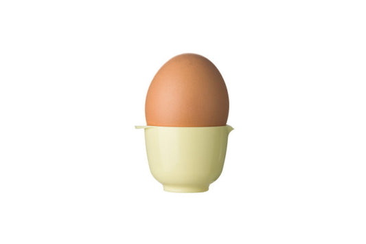Egg cup - retro yellow