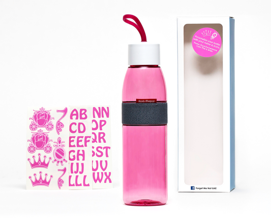 DIY Princess - Ellipse bottle pink - 500ml