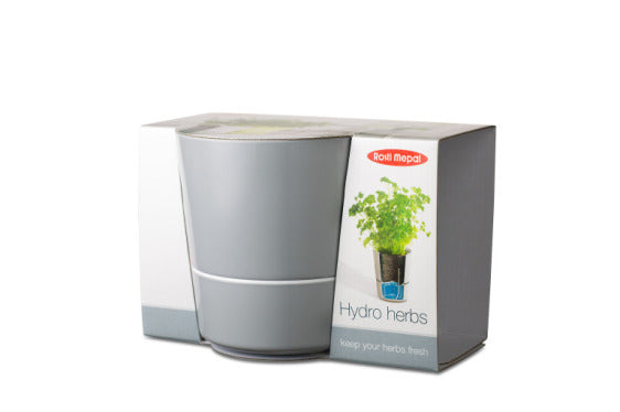 Hydro Herb Pot - Grey