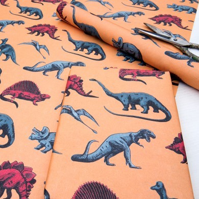 Dinosaur Wrapping Paper