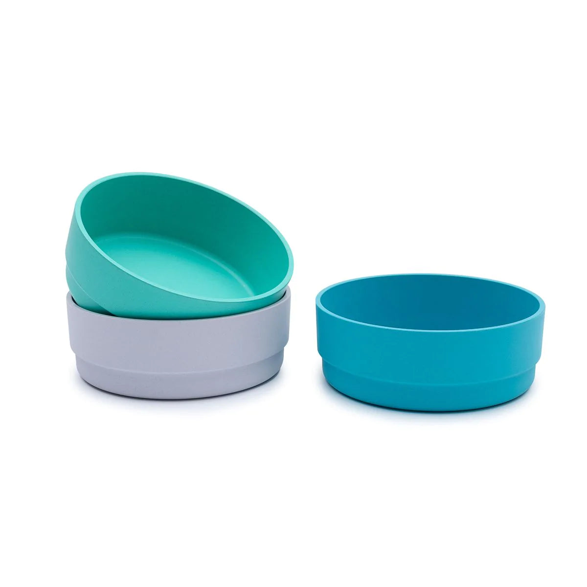 Plant-Based 3 Pack of Bowls - Lagoon (600ml)