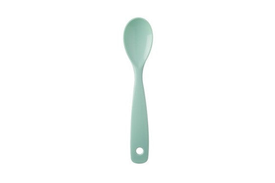 Egg spoon - retro green