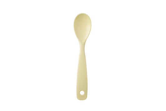 Egg spoon - retro yellow
