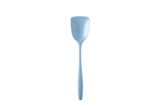 Retro green blue spoon
